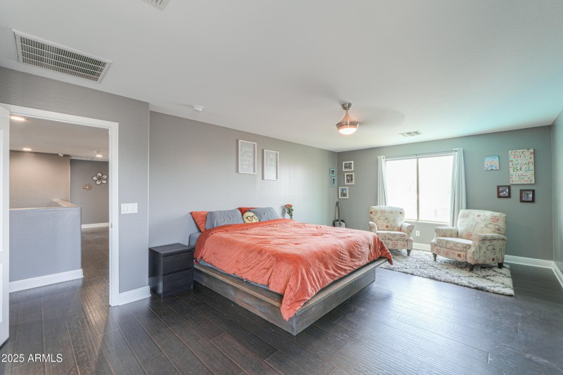 Huge Master Bedroom