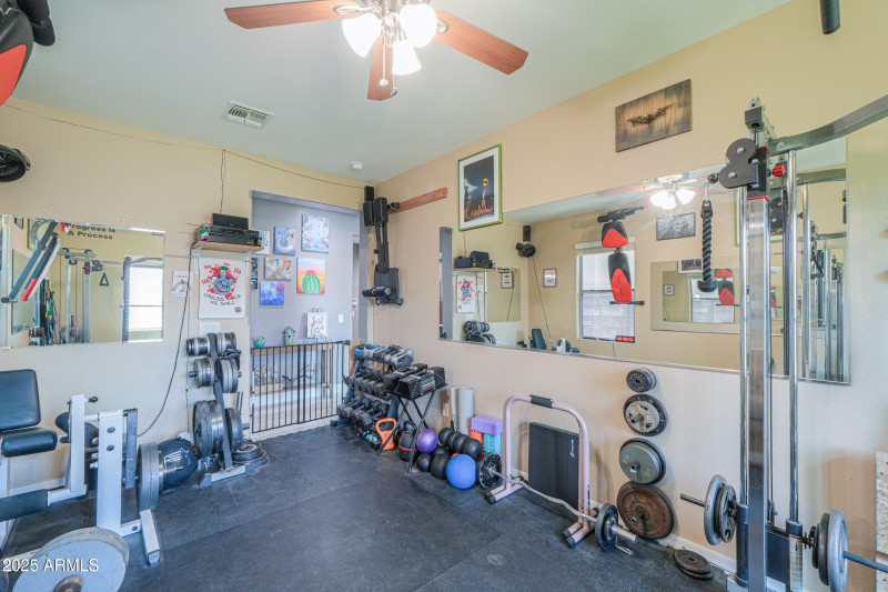 Workout room