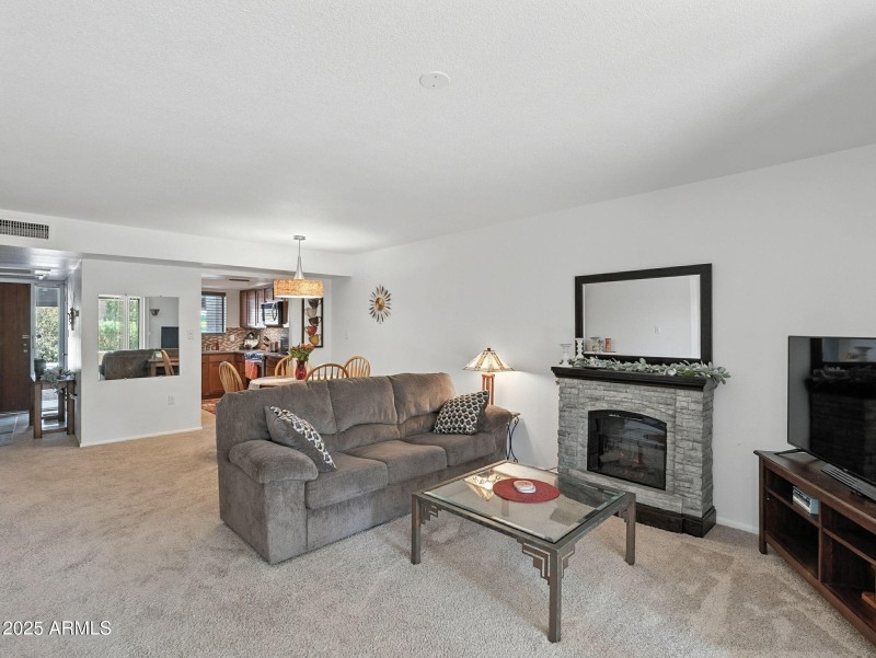 Family with Fireplace