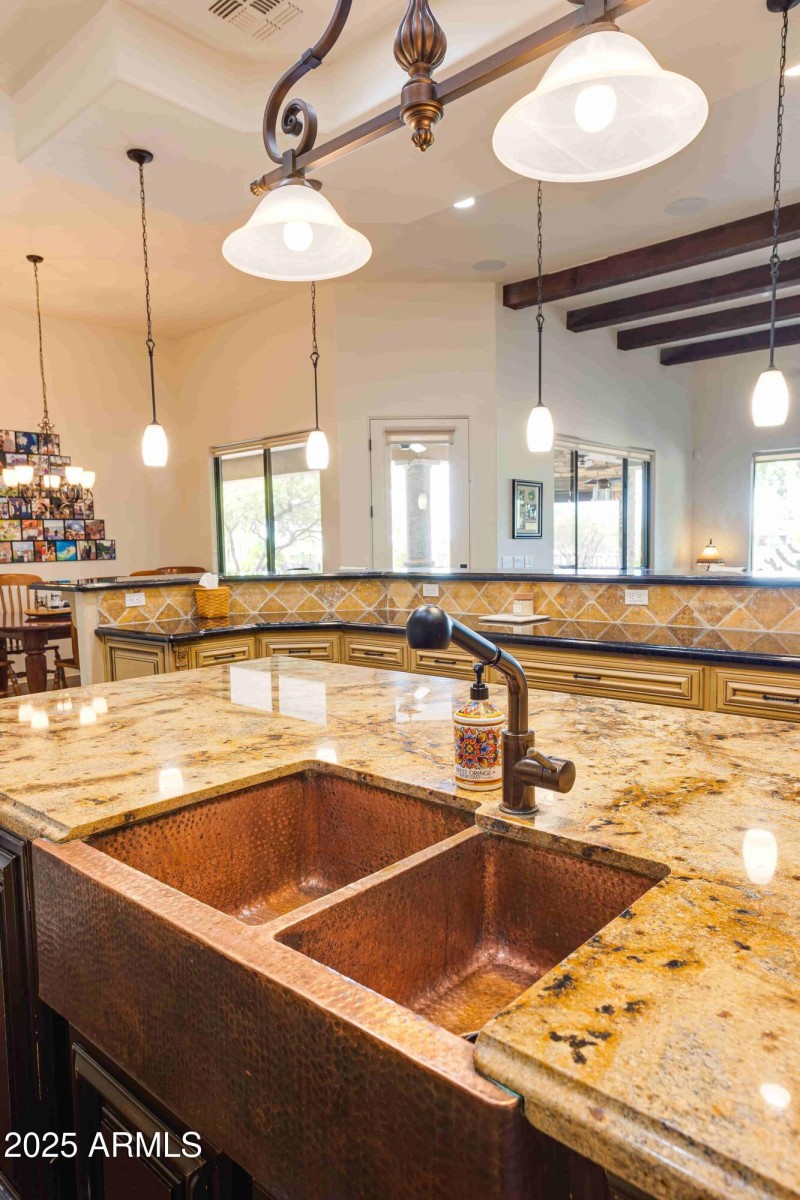 copper sink