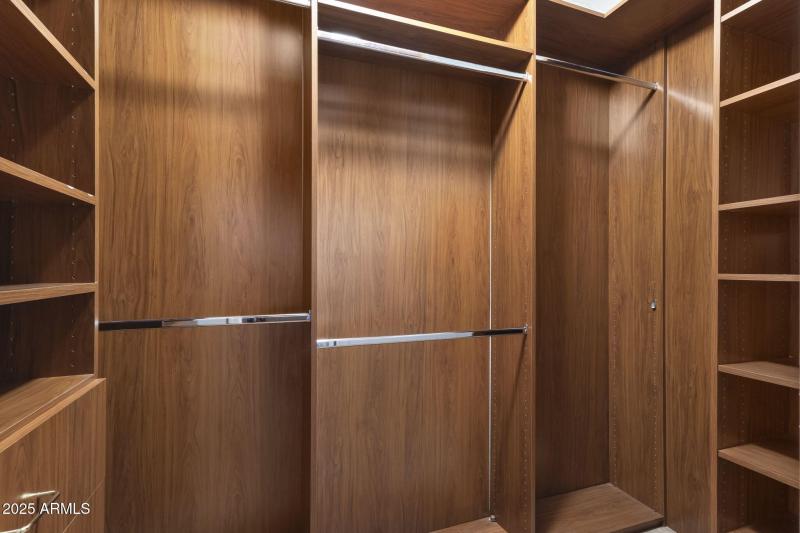 Downstairs Bedroom Closet