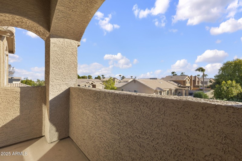 Upstairs Bedroom Balcony