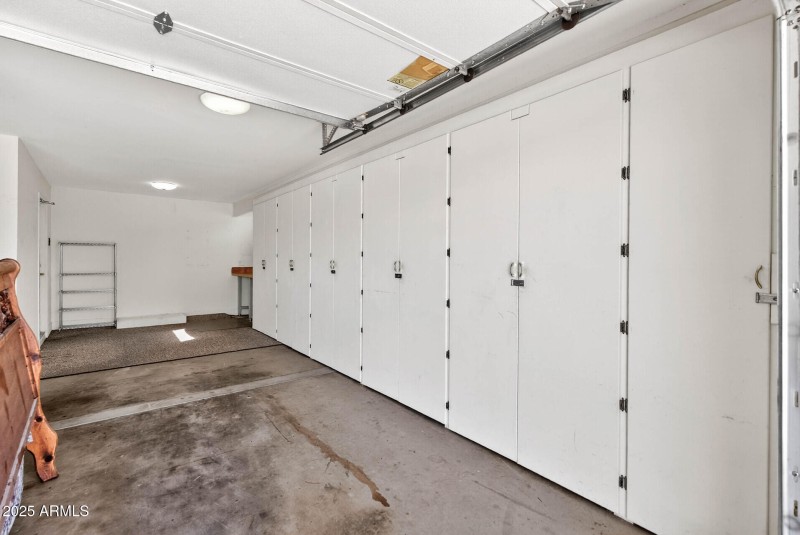 Garage with Golf Cart Storage