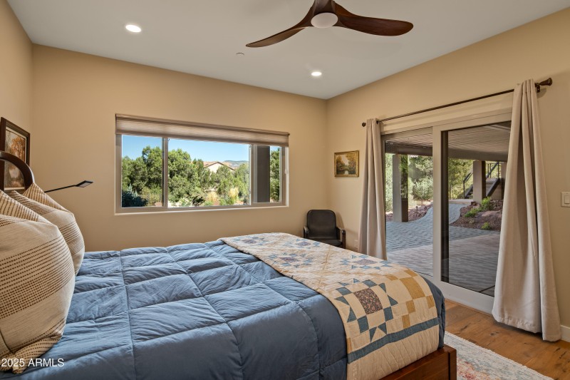 THIRD BEDROOM WITH PATIO ACCESS