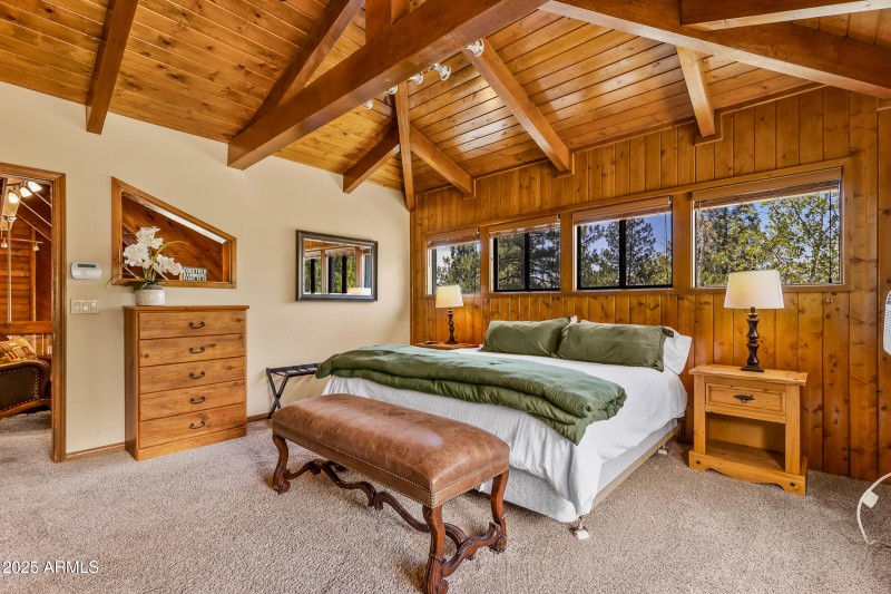 Vaulted ceilings