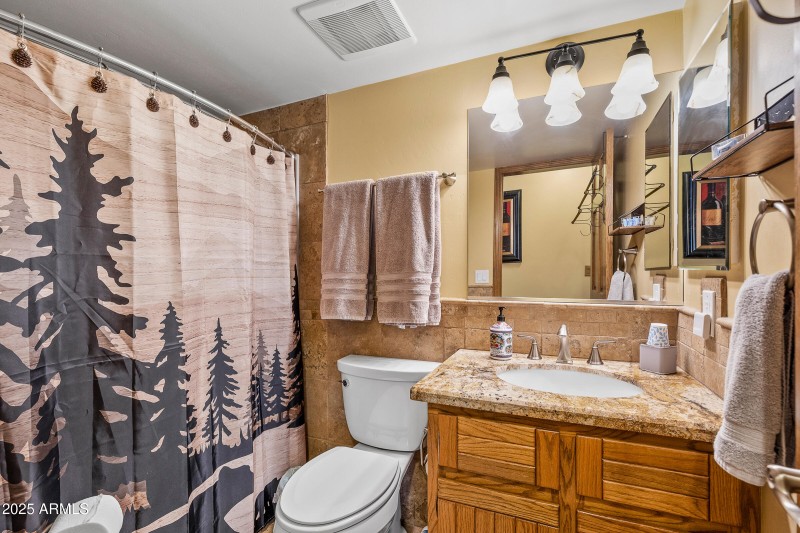 Main floor bathroom
