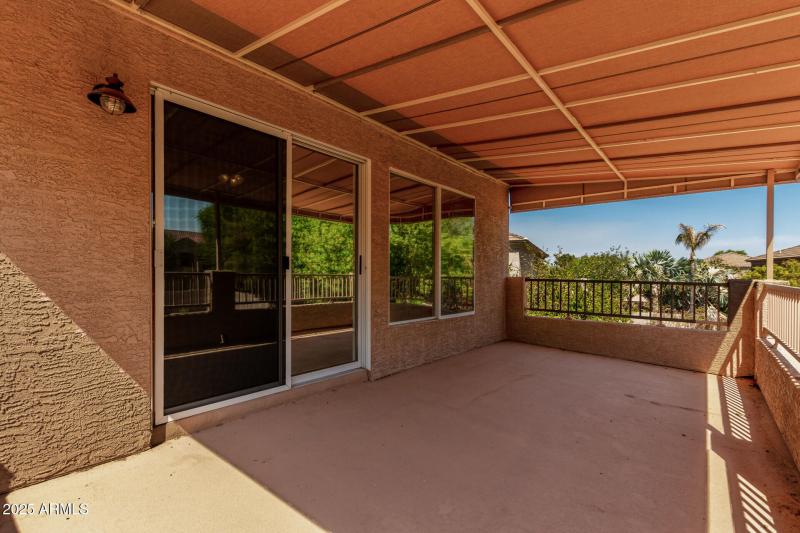 Balcony off Primary Suite