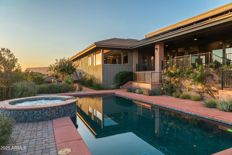 HEATED POOL AND SPA