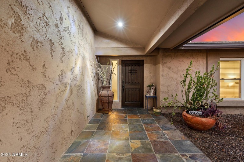 Inviting Front Entry