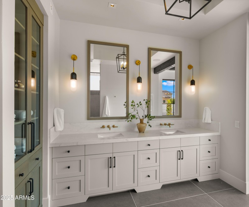 Primary Bathroom Dual Sinks
