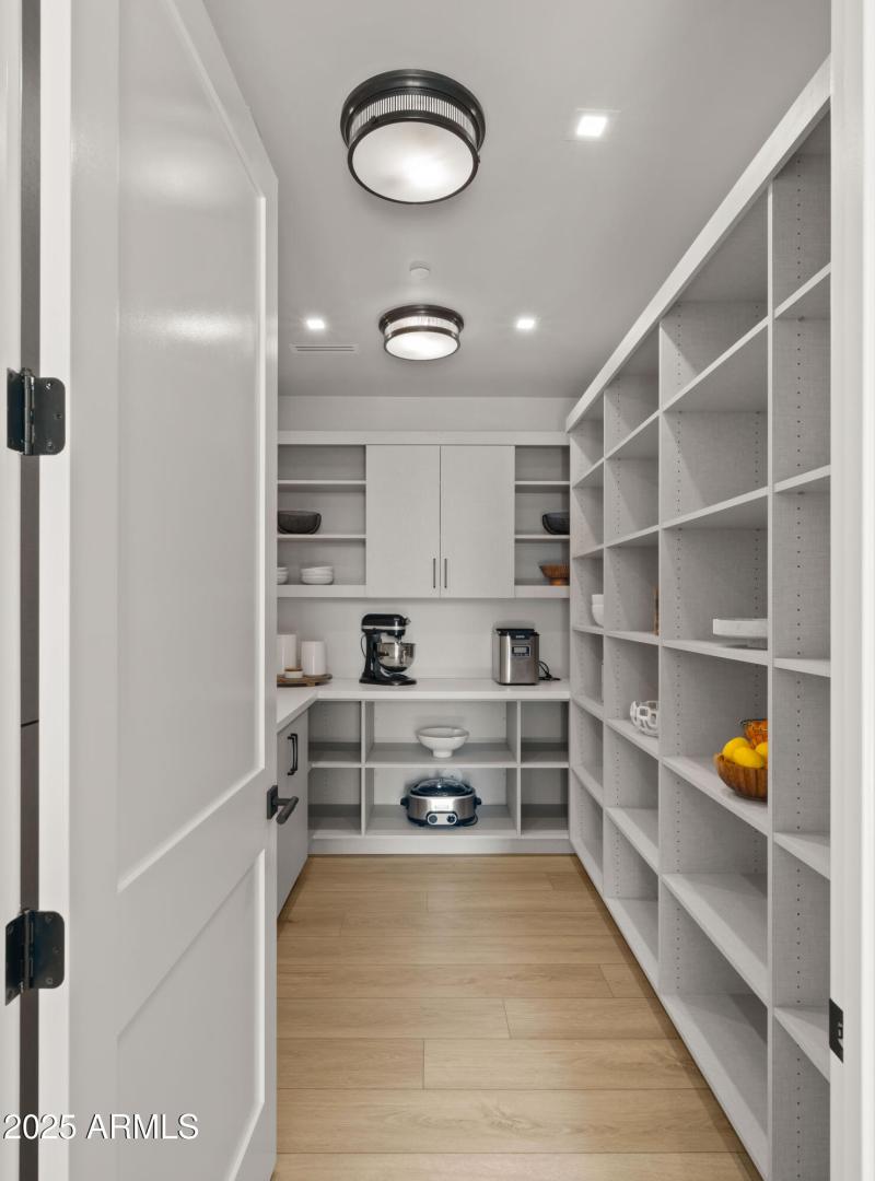 Large walk-in pantry