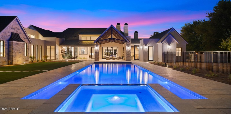 58' Long Resort Style Pool