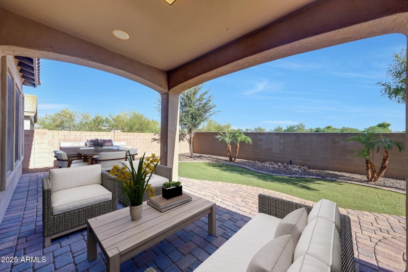 C-6 Covered Back Patio