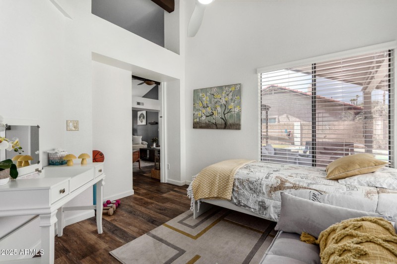 3rd Bedroom w/ Barn Door