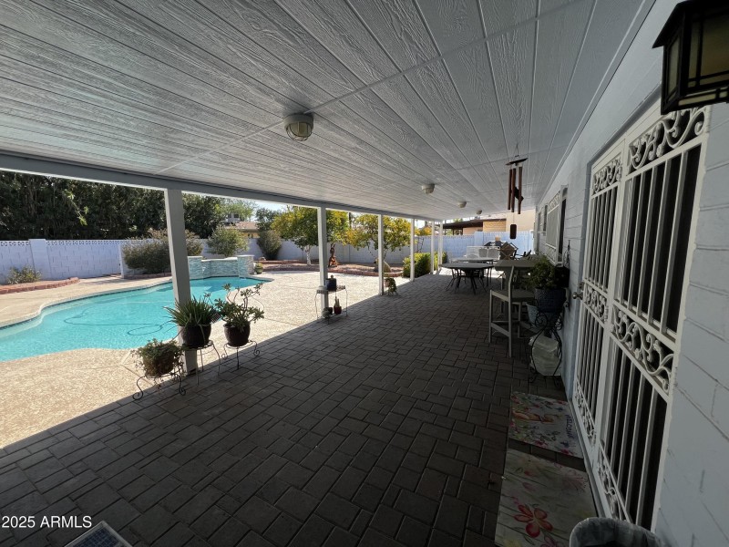 View of Shared Patio & Pool
