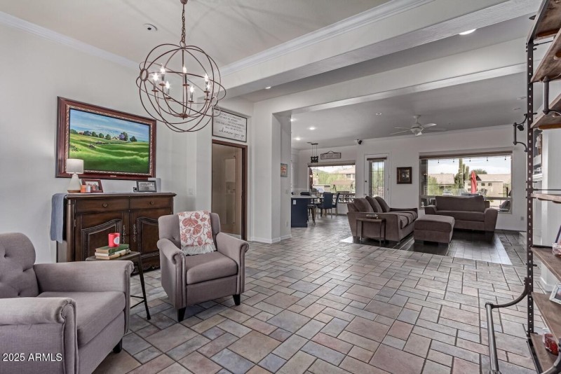 Dining Room into Family Room