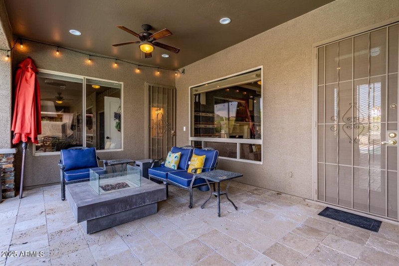 Extended Covered Patio