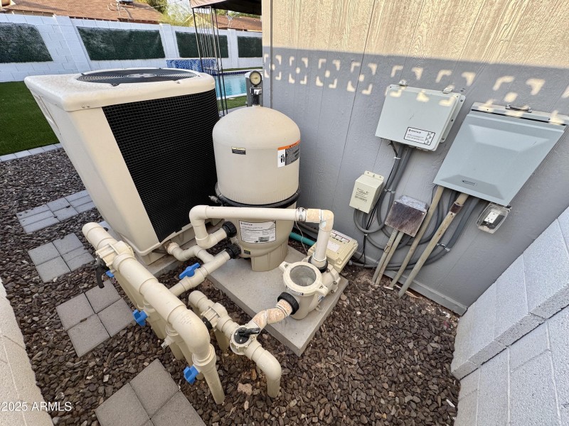 Pool heater and new pool equipment