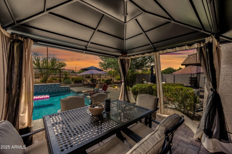 Backyard Pergola