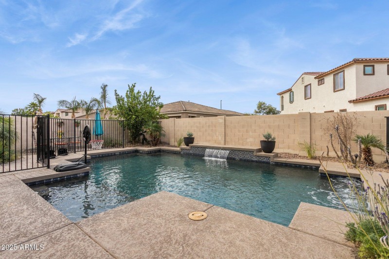 Beautiful pool area