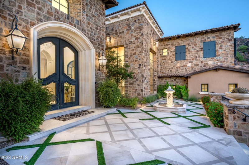 Imposing Entrance