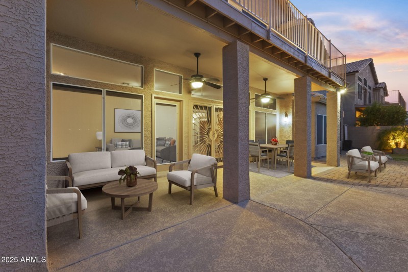 Extended Covered Patio