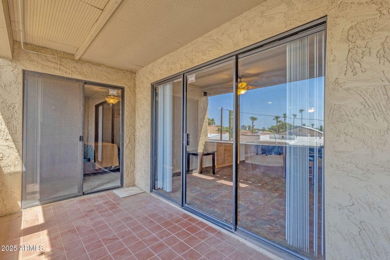 Covered Balcony