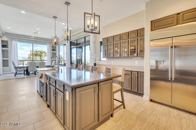 open kitchen
