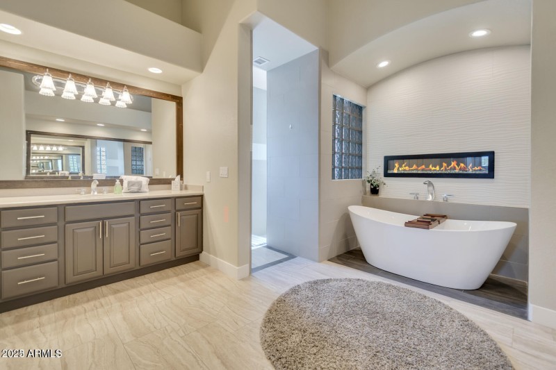 Spa like master bath