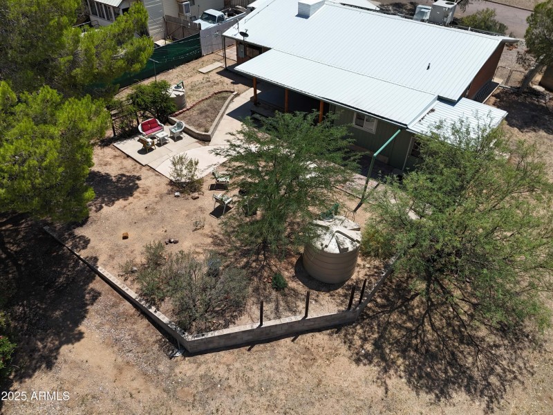 Backyard High View