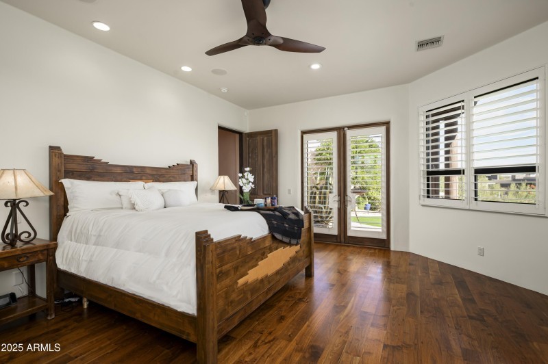 Patio Access & Wood Flooring