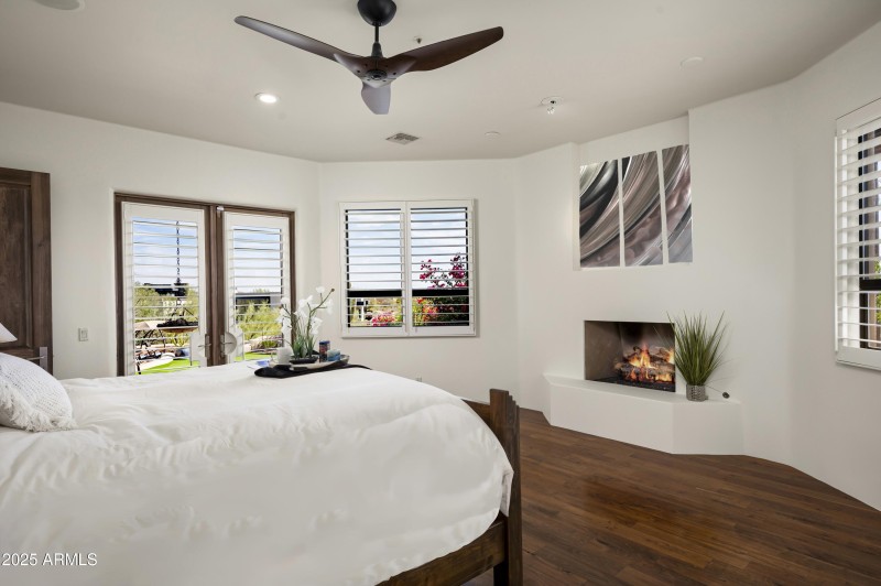 Fireplace in Primary Suite