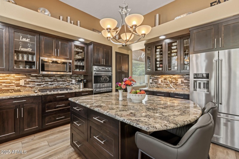 stainless steel appliances