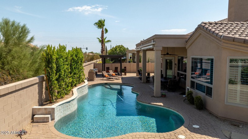 gorgeous backyard