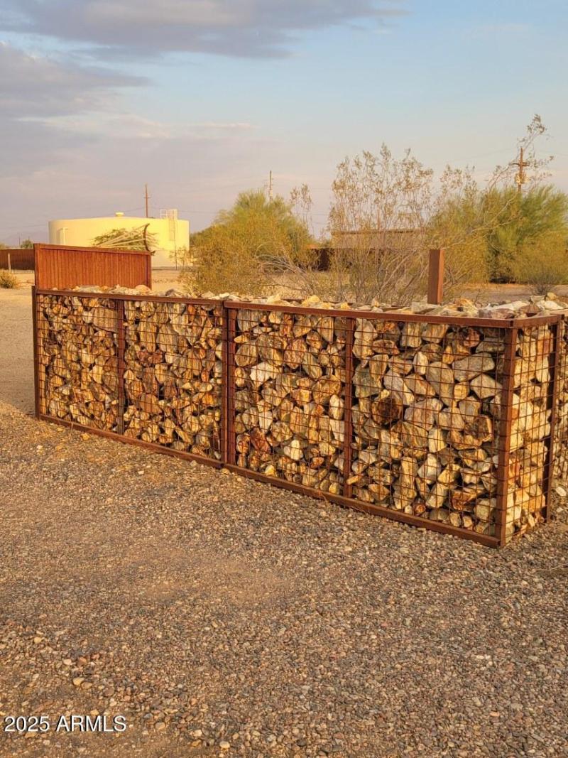Gabion Fence