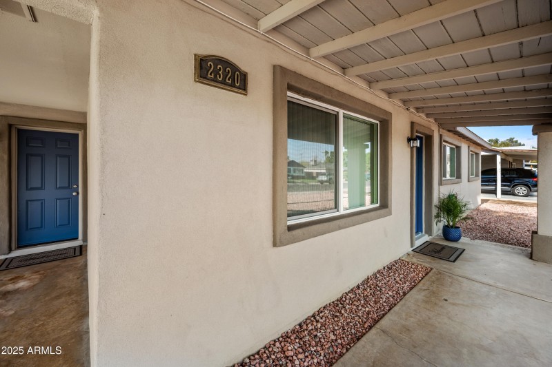 Stucco exterior