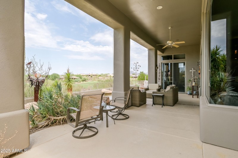 Patio w Expansive Views