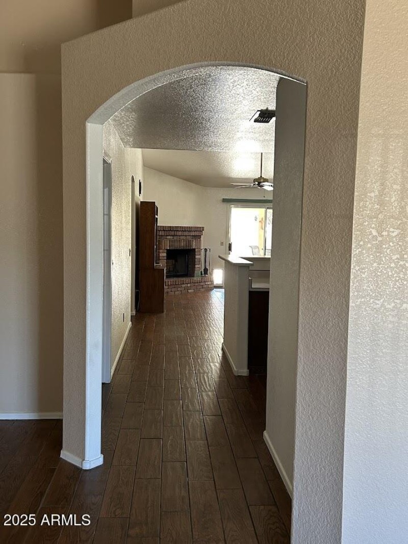 Hallway to FAMILY ROOM