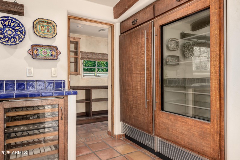 into butler's pantry