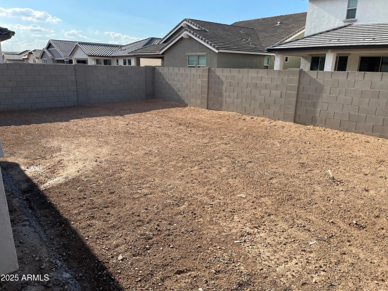 Lot 35 Backyard