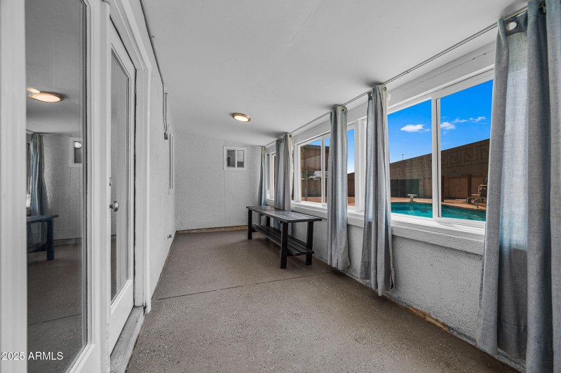 enclosed porch