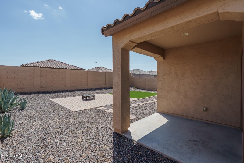 20) BACK PATIO