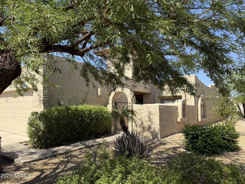 Front courtyard