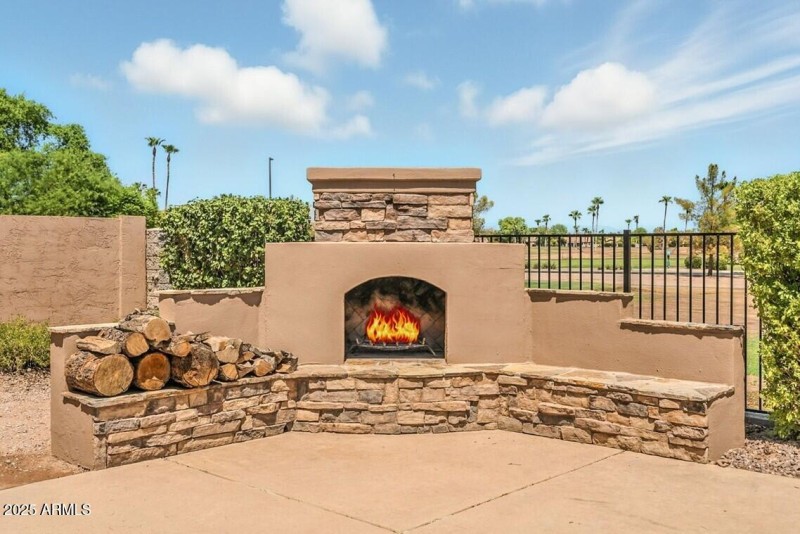 outside fire