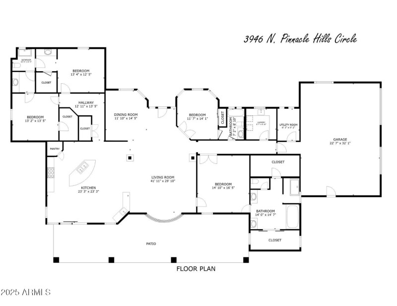 3946 N Pinnacle Hills Floor Plan