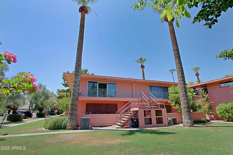 Back view of unit