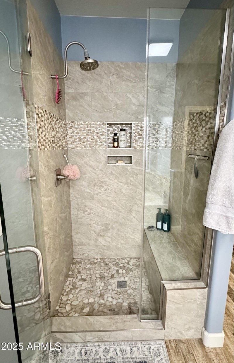 Owner suite shower