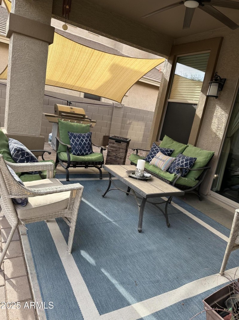 Back patio