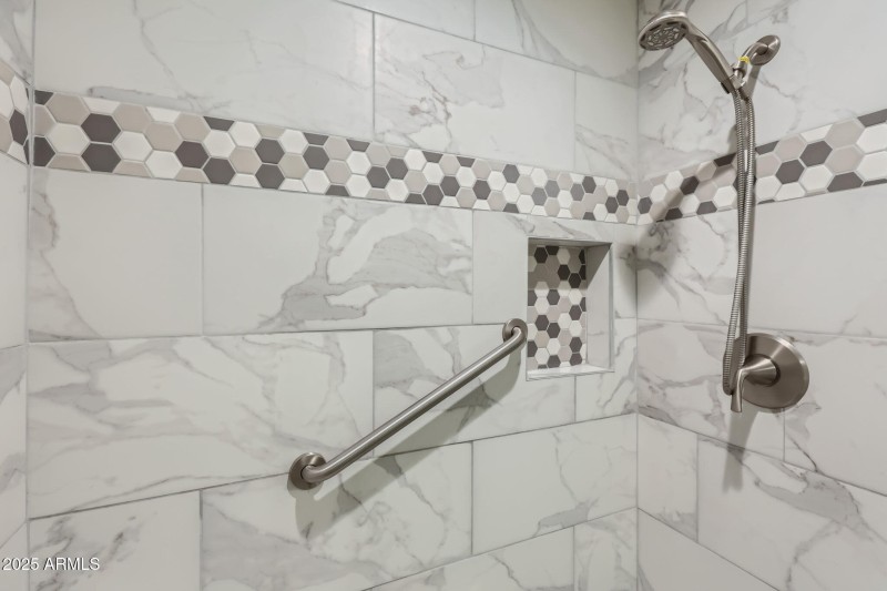 bath tile upclose