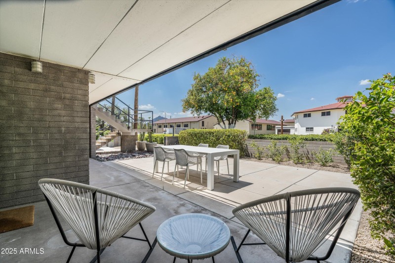 #20 Private Patio